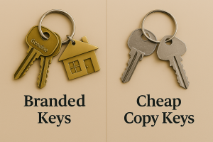 branded keys vs cheap copy keys