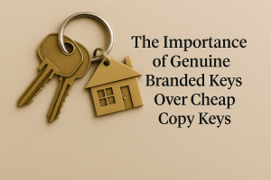 the importance of genuine branded keys over cheap copy keys